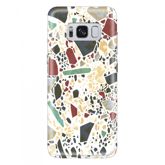 SAMSUNG - Galaxy S8 Plus - Soft Clear Case - Terrazzo Design IX