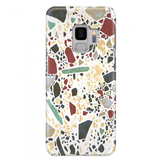 SAMSUNG - Galaxy S9 - 3D Snap Case - Terrazzo Design IX
