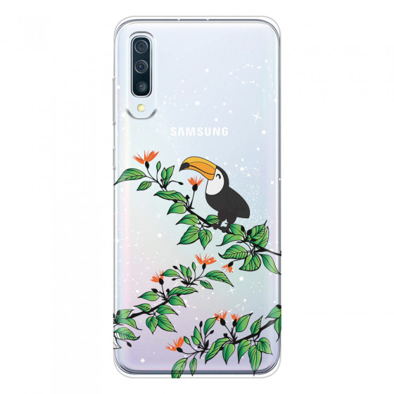 SAMSUNG - Galaxy A70 - Soft Clear Case - Me, The Stars And Toucan