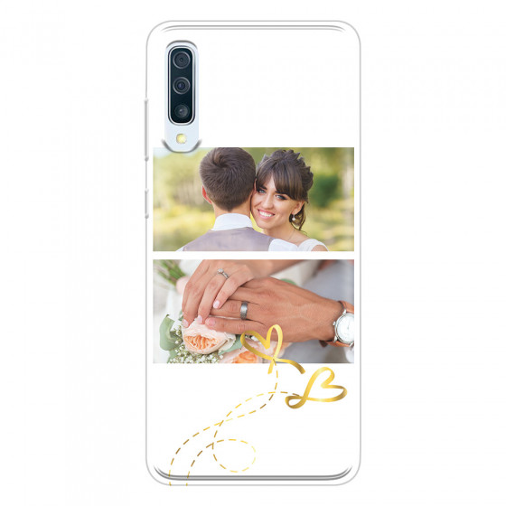 SAMSUNG - Galaxy A70 - Soft Clear Case - Wedding Day
