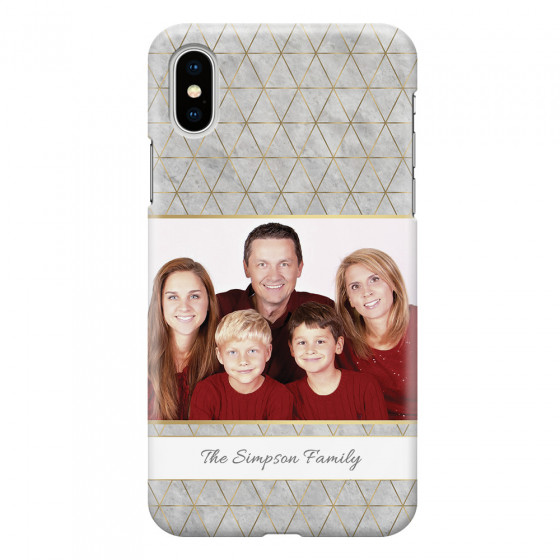 APPLE - iPhone XS - 3D Snap Case - Happy Family