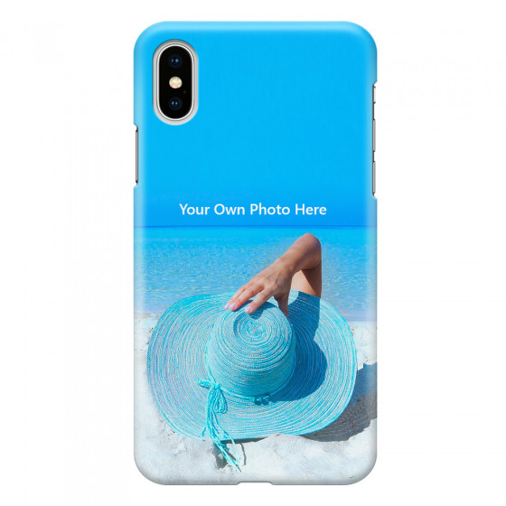 APPLE - iPhone XS - 3D Snap Case - Single Photo Case