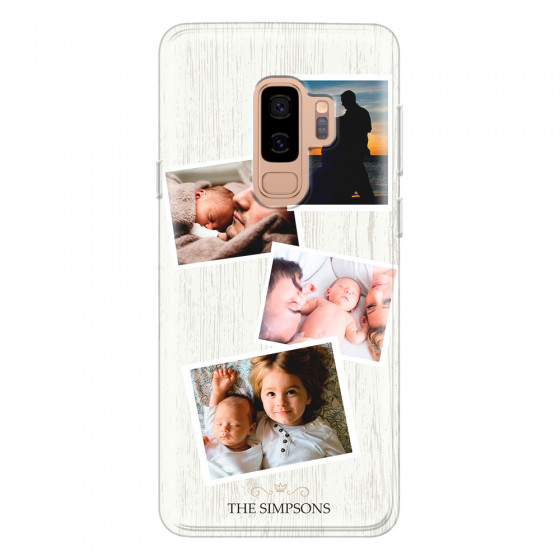 SAMSUNG - Galaxy S9 Plus - Soft Clear Case - The Simpsons
