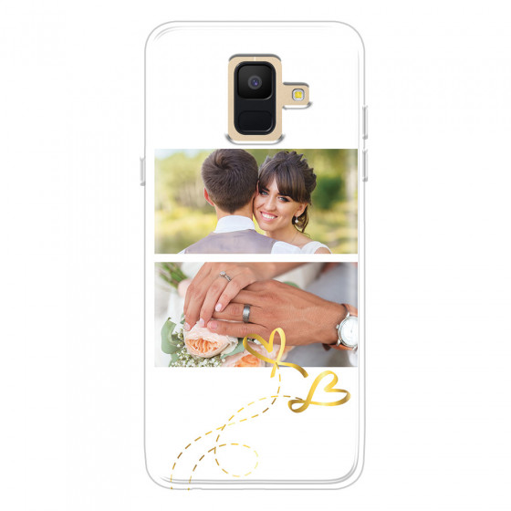 SAMSUNG - Galaxy A6 - Soft Clear Case - Wedding Day