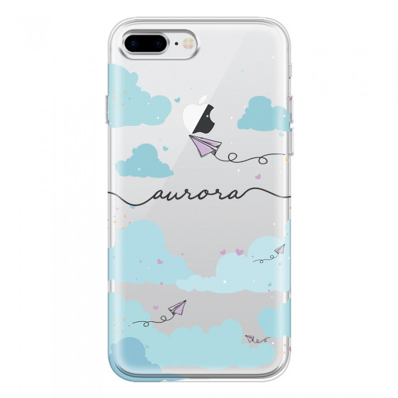APPLE - iPhone 8 Plus - Soft Clear Case - Up in the Clouds