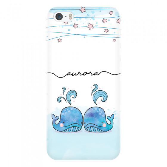 APPLE - iPhone 5S - 3D Snap Case - Little Whales
