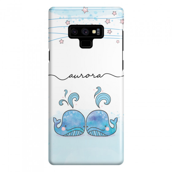SAMSUNG - Galaxy Note 9 - 3D Snap Case - Little Whales