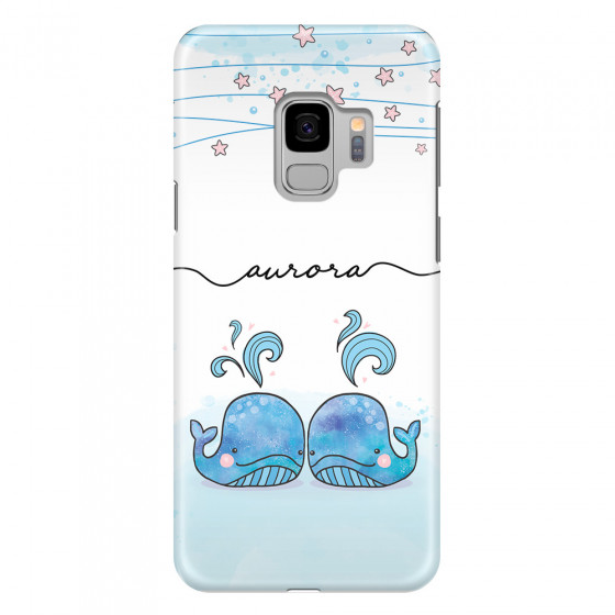 SAMSUNG - Galaxy S9 - 3D Snap Case - Little Whales