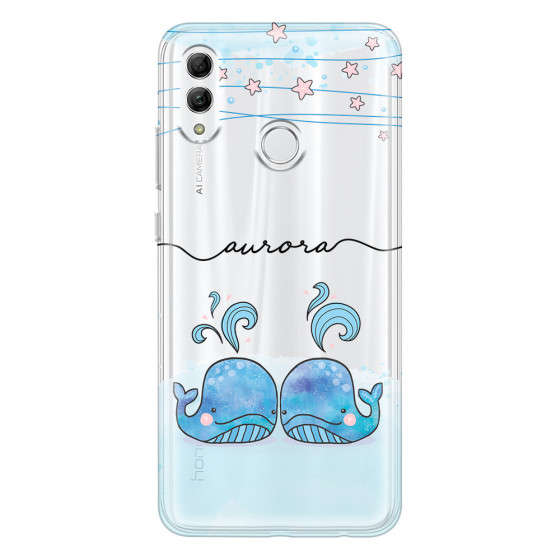 HONOR - Honor 10 Lite - Soft Clear Case - Little Whales