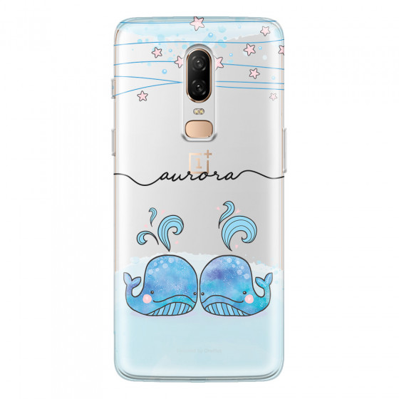 ONEPLUS - OnePlus 6 - Soft Clear Case - Little Whales