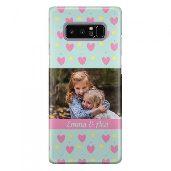 Shop by Style - Custom Photo Cases - SAMSUNG - Galaxy Note 8 - 3D Snap Case - Heart Shaped Photo