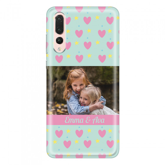 HUAWEI - P20 Pro - Soft Clear Case - Heart Shaped Photo