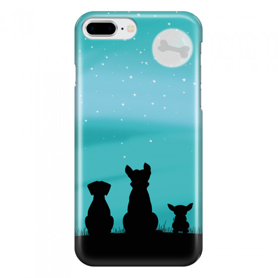 APPLE - iPhone 8 Plus - 3D Snap Case - Dog's Desire Blue Sky