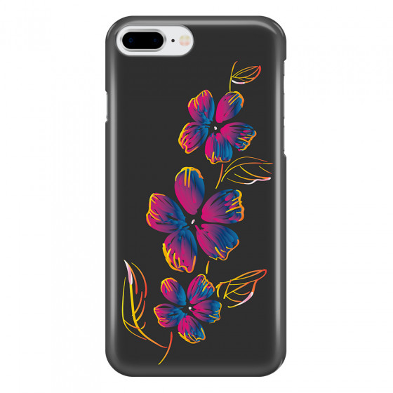 APPLE - iPhone 8 Plus - 3D Snap Case - Spring Flowers In The Dark