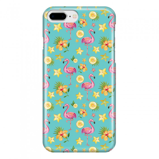 APPLE - iPhone 8 Plus - 3D Snap Case - Tropical Flamingo I