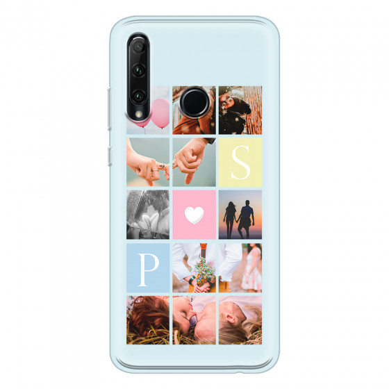 HONOR - Honor 20 lite - Soft Clear Case - Insta Love Photo Linked