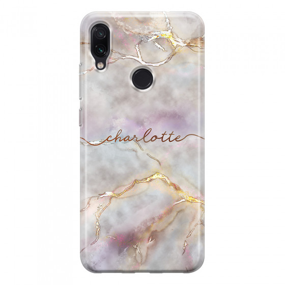 XIAOMI - Redmi Note 7/7 Pro - Soft Clear Case - Marble Rootage