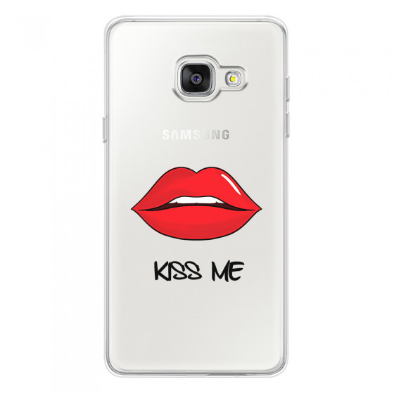 SAMSUNG - Galaxy A5 2017 - Soft Clear Case - Kiss Me