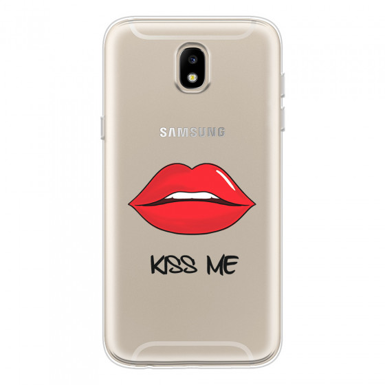 SAMSUNG - Galaxy J5 2017 - Soft Clear Case - Kiss Me