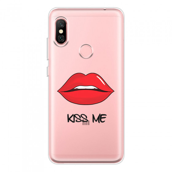 XIAOMI - Redmi Note 6 Pro - Soft Clear Case - Kiss Me