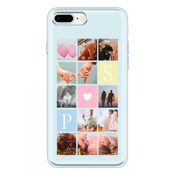APPLE - iPhone 7 Plus - Soft Clear Case - Insta Love Photo Linked