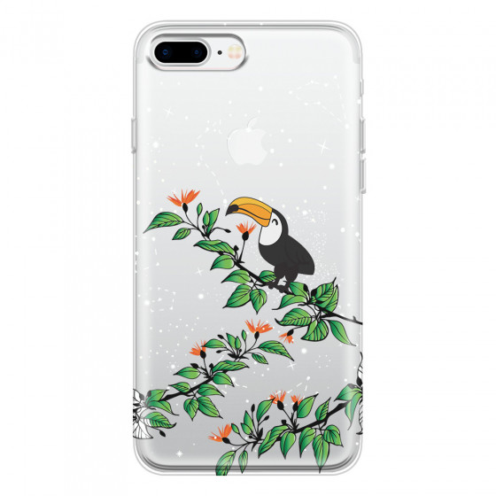 APPLE - iPhone 7 Plus - Soft Clear Case - Me, The Stars And Toucan