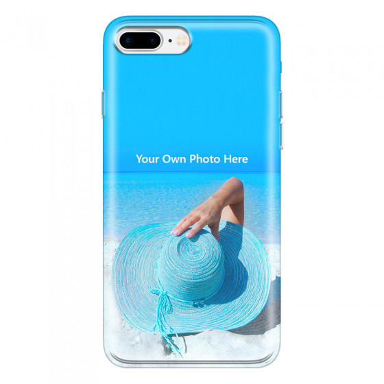 APPLE - iPhone 7 Plus - Soft Clear Case - Single Photo Case