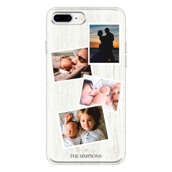 APPLE - iPhone 7 Plus - Soft Clear Case - The Simpsons