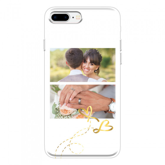 APPLE - iPhone 7 Plus - Soft Clear Case - Wedding Day