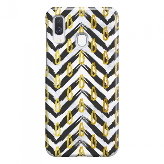 SAMSUNG - Galaxy A40 - 3D Snap Case - Exotic Waves