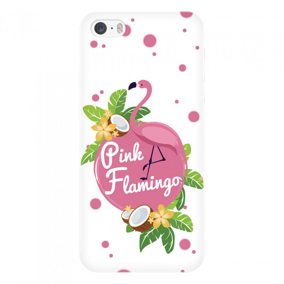 APPLE - iPhone 5S - 3D Snap Case - Pink Flamingo