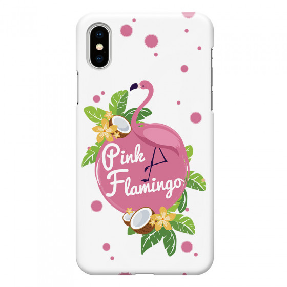 APPLE - iPhone XS Max - 3D Snap Case - Pink Flamingo