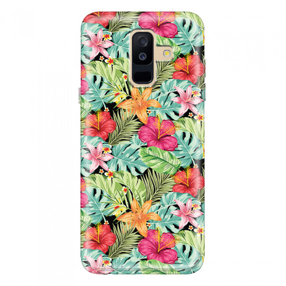 SAMSUNG - Galaxy A6 Plus - Soft Clear Case - Hawai Forest