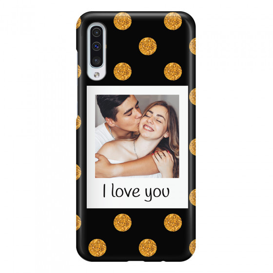 SAMSUNG - Galaxy A50 - 3D Snap Case - Single Love Dots Photo