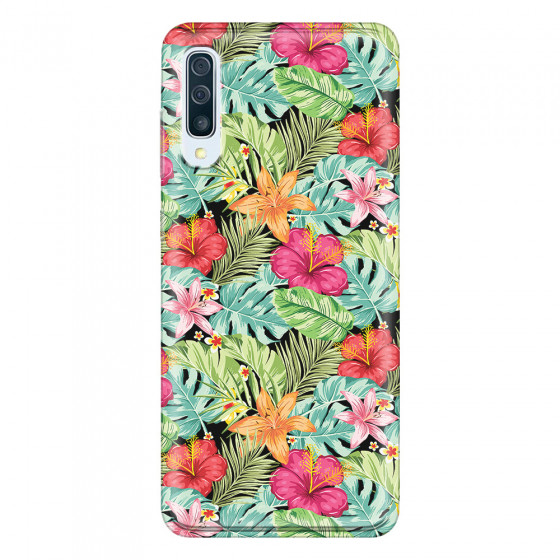 SAMSUNG - Galaxy A50 - Soft Clear Case - Hawai Forest