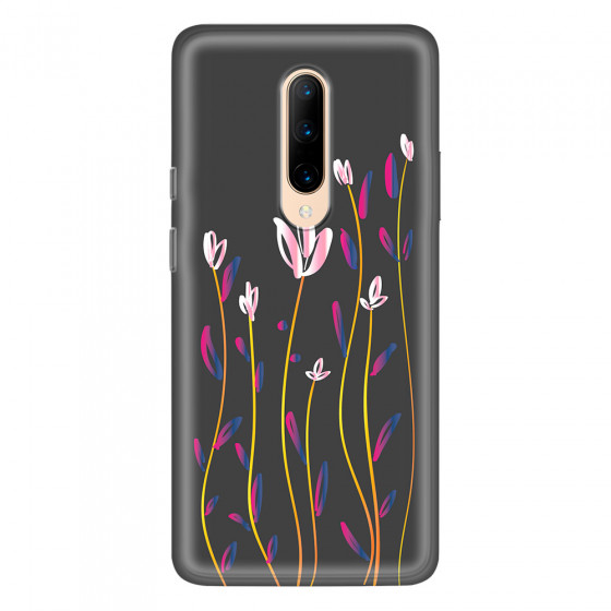 ONEPLUS - OnePlus 7 Pro - Soft Clear Case - Pink Tulips
