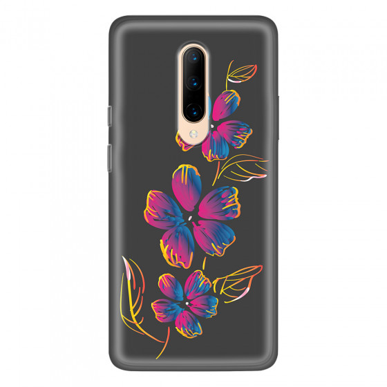 ONEPLUS - OnePlus 7 Pro - Soft Clear Case - Spring Flowers In The Dark