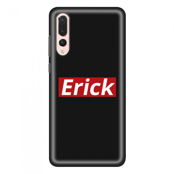 HUAWEI - P20 Pro - Soft Clear Case - Black & Red