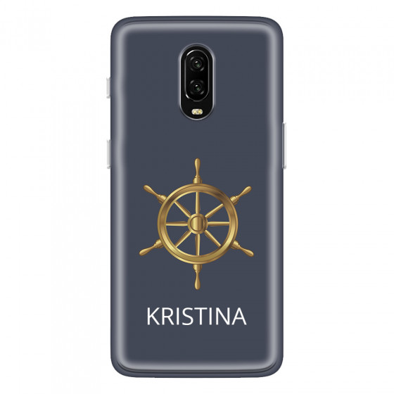 ONEPLUS - OnePlus 6T - Soft Clear Case - Boat Wheel