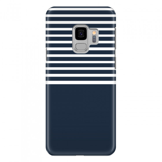 SAMSUNG - Galaxy S9 - 3D Snap Case - Life in Blue Stripes