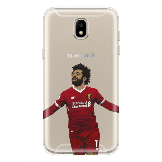 SAMSUNG - Galaxy J5 2017 - Soft Clear Case - For Liverpool Fans