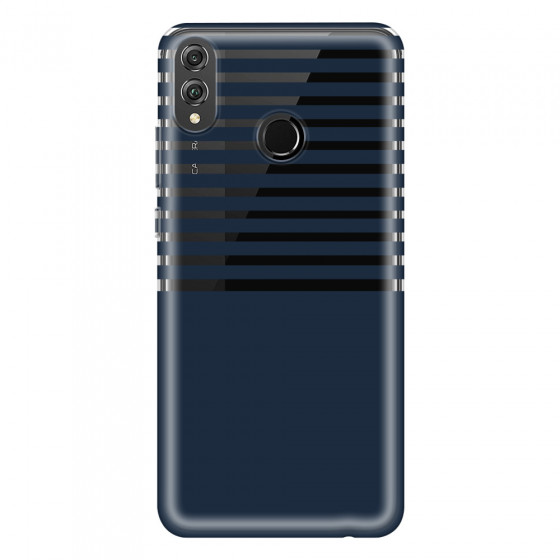 HONOR - Honor 8X - Soft Clear Case - Life in Blue Stripes