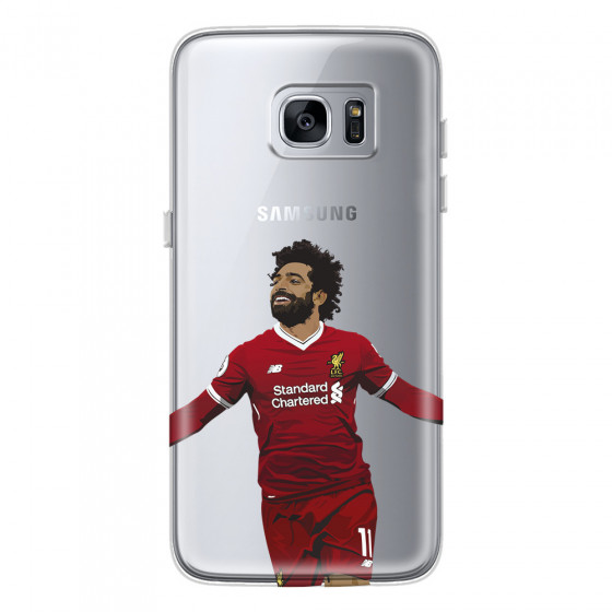SAMSUNG - Galaxy S7 Edge - Soft Clear Case - For Liverpool Fans