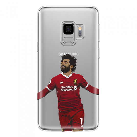 SAMSUNG - Galaxy S9 - Soft Clear Case - For Liverpool Fans