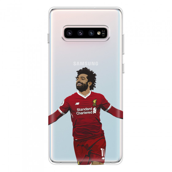 SAMSUNG - Galaxy S10 - Soft Clear Case - For Liverpool Fans