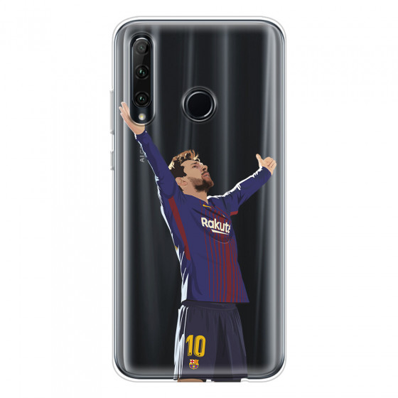 HONOR - Honor 20 lite - Soft Clear Case - For Barcelona Fans
