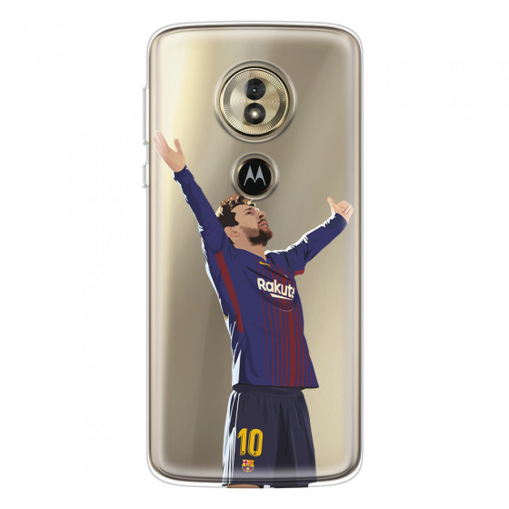 MOTOROLA by LENOVO - Moto G6 Play - Soft Clear Case - For Barcelona Fans