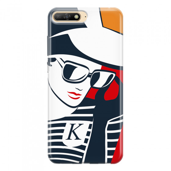 HUAWEI - Y6 2018 - Soft Clear Case - Sailor Lady