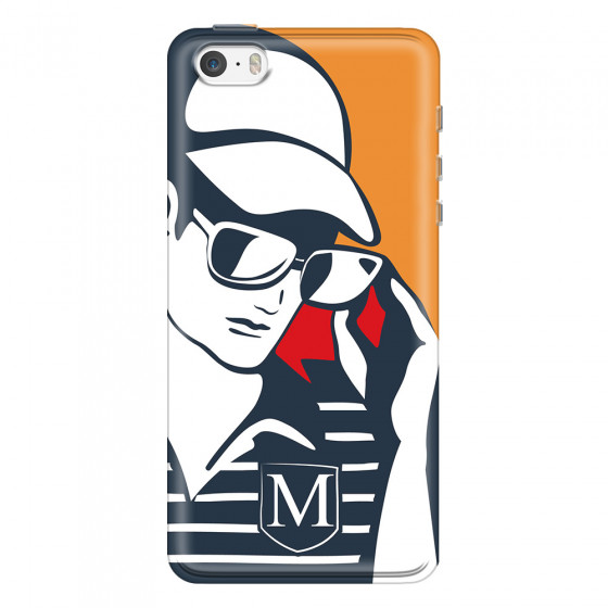 APPLE - iPhone 5S - Soft Clear Case - Sailor Gentleman