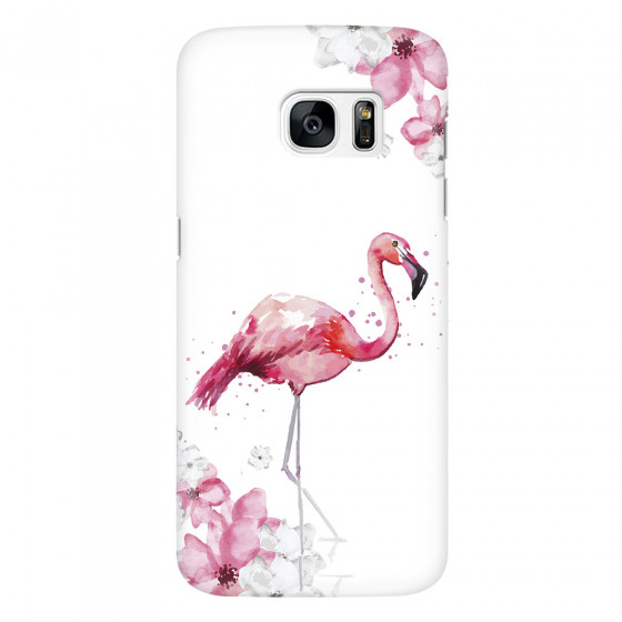 SAMSUNG - Galaxy S7 Edge - 3D Snap Case - Pink Tropes